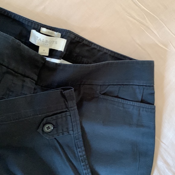 Talbots Summer black crop pants size 8 - great price! - Picture 10 of 10